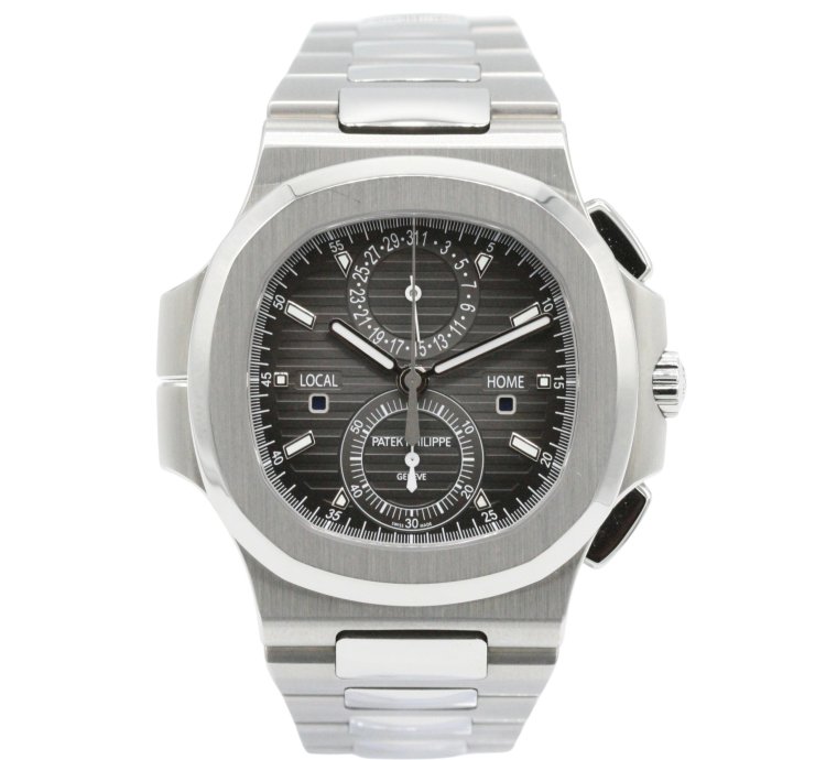 Patek Philippe Nautilus Travel Time Chronograph Mint Condition Full Set