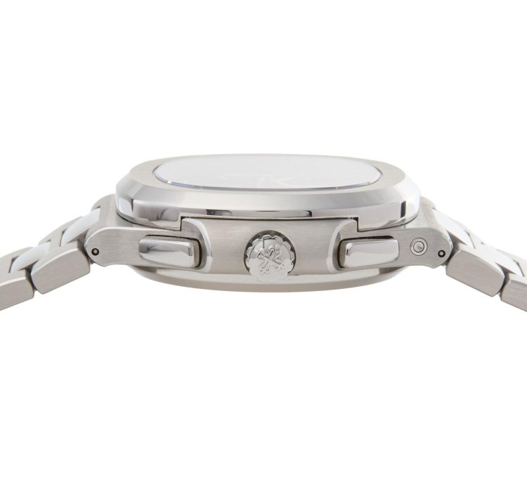 Patek Philippe Nautilus Travel Time Recent Patek Service Stainless Steel 5990 1a-001 - Ats-w007815