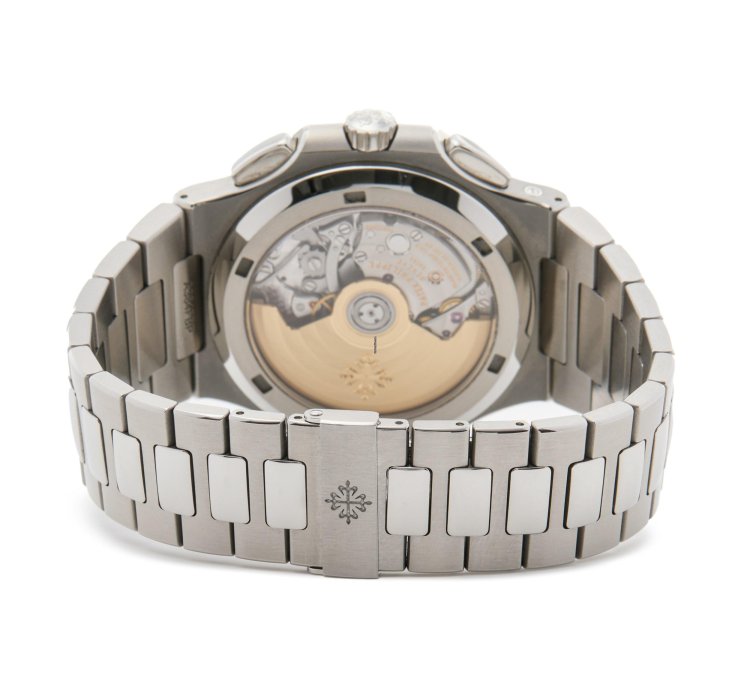 Patek Philippe Nautilus Travel Time Recent Patek Service Stainless Steel 5990 1a-001 - Ats-w007815