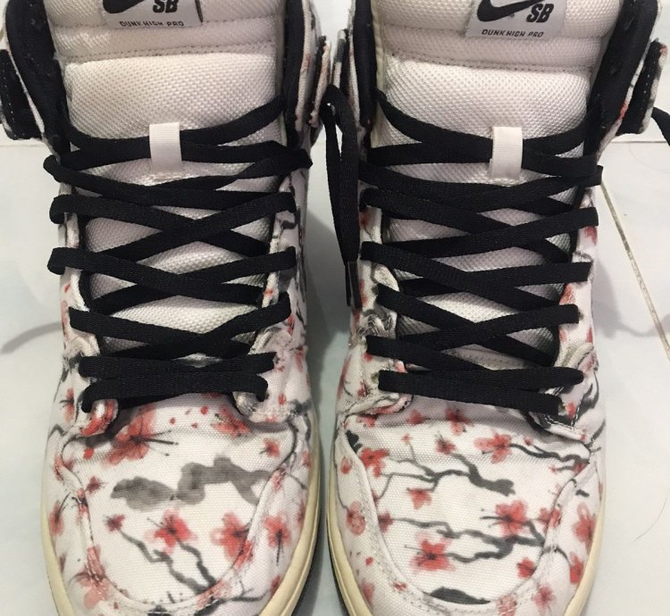 Nike Sb Dunk High Cherry Blossom