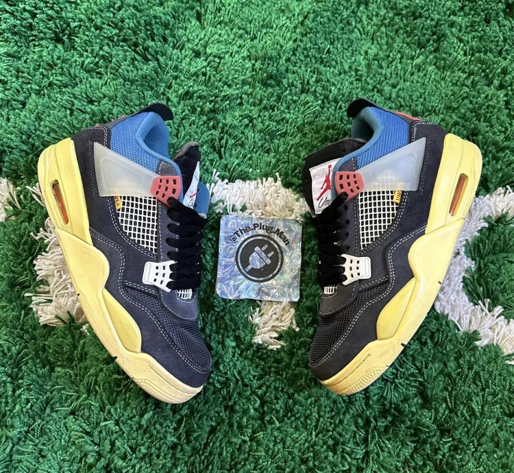 Jordan 4 Retro Union La Mid Off Noir
