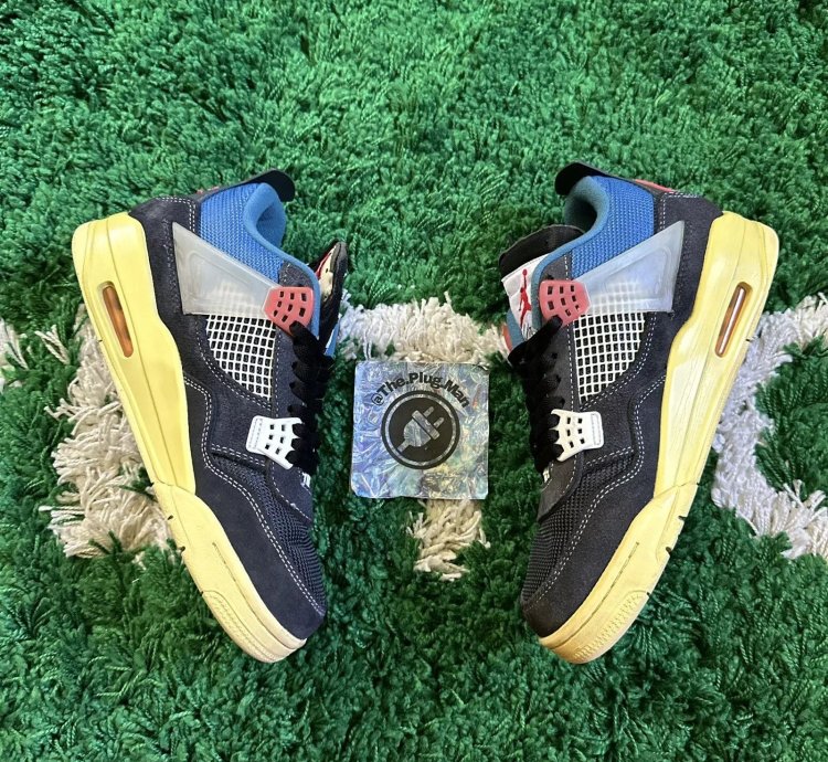 Jordan 4 Retro Union La Mid Off Noir