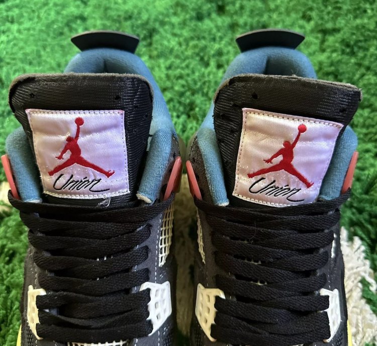 Jordan 4 Retro Union La Mid Off Noir