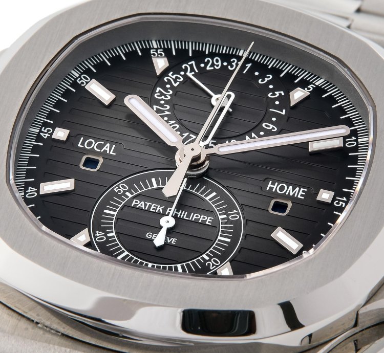 Patek Philippe Nautilus Travel Time Stainless Steel 5990 1a-001 - Ats-w000010