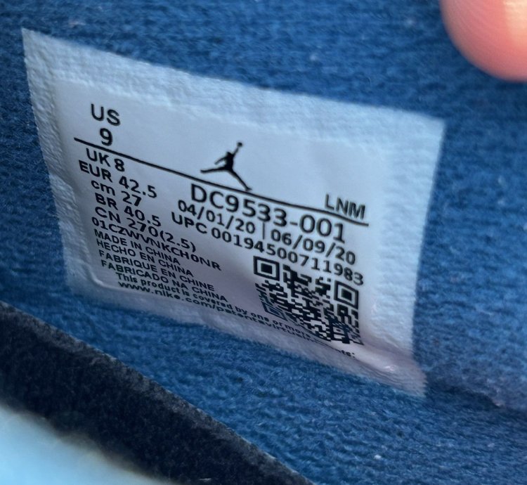 Jordan 4 Retro Union La Off Noir