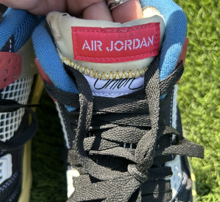 Jordan 4 Retro Union La Off Noir