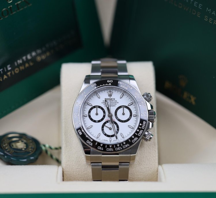 Rolex Daytona Panda - 2024 - Lc100 - Neu Ungetragen Teilverklebt - Fullset