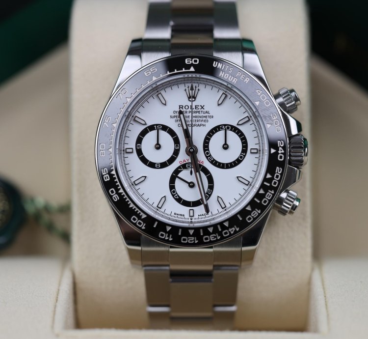 Rolex Daytona Panda - 2024 - Lc100 - Neu Ungetragen Teilverklebt - Fullset