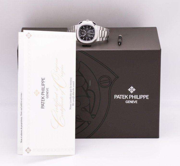 Patek Philippe Nautilus Travel-time Chronograph Steel Box And Papers 2020