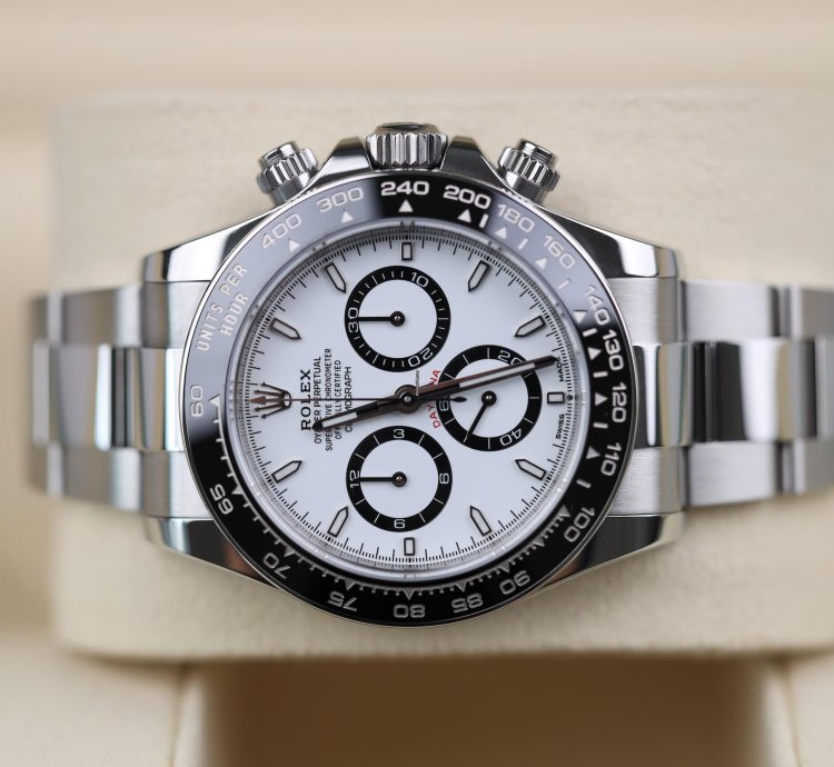 Rolex Daytona Panda - 2024 - Lc100 - Neu Ungetragen Teilverklebt - Fullset