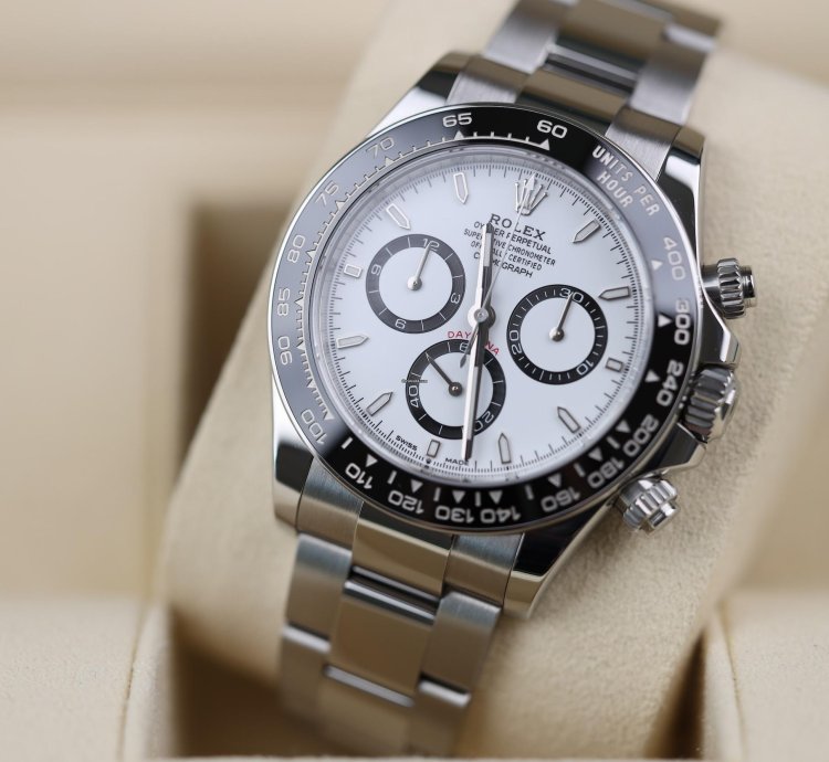 Rolex Daytona Panda - 2024 - Lc100 - Neu Ungetragen Teilverklebt - Fullset