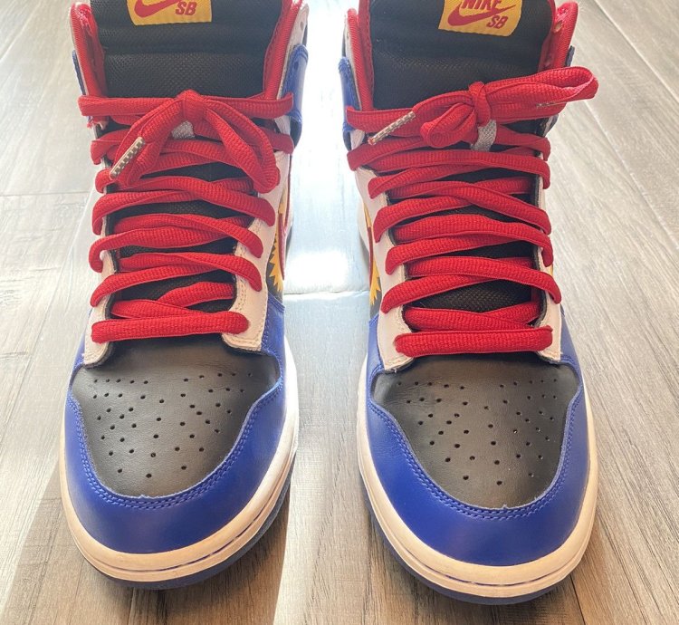 Nike Sb Dunk High Comic Sz 10