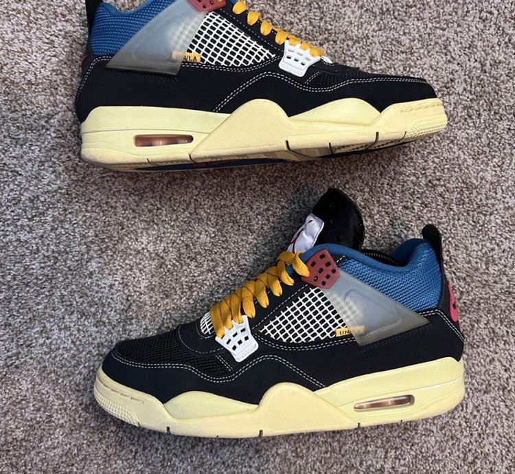 Jordan 4 Retro Union Off Noir