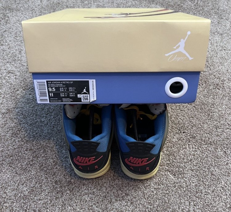 Jordan 4 Retro Union Off Noir