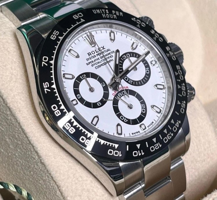 Rolex Daytona Panda 116500ln 2016 Mint Condition White Dial
