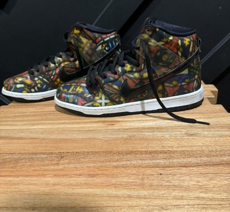 Nike Sb Dunk High Concepts Stained Glass