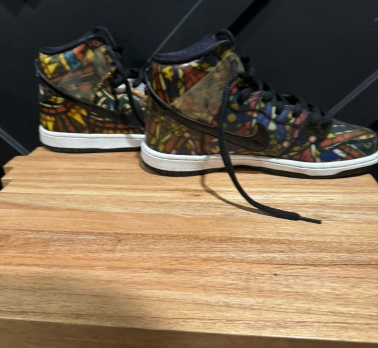 Nike Sb Dunk High Concepts Stained Glass