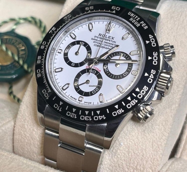 Rolex Daytona Panda 116500ln 2016 Mint Condition White Dial