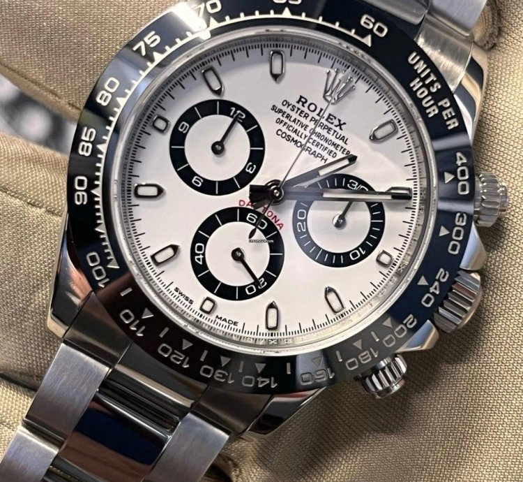 Rolex Daytona Panda 116500ln 2016 Mint Condition White Dial