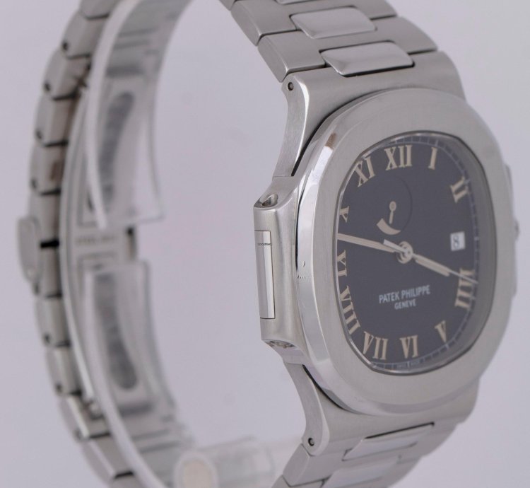 Patek Philippe Nautilus Unpolished Papers Nautilus Comet 3710 1a Black Roman 42mm