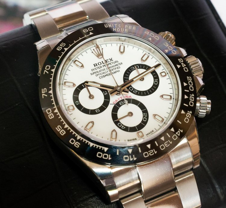 Rolex Daytona Panda 116500ln 2022 Unworn 40mm Stainless Steel Full Set White And Black