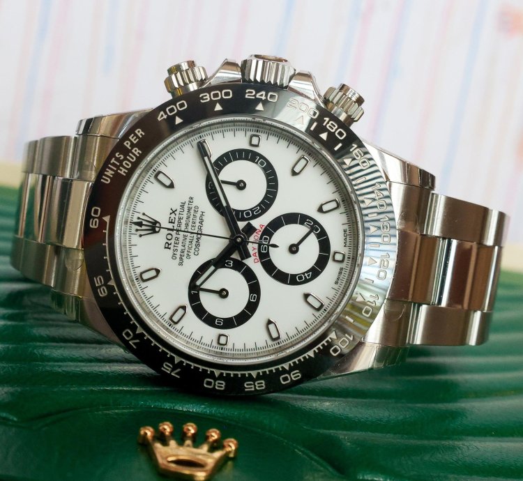 Rolex Daytona Panda 116500ln 2022 Unworn 40mm Stainless Steel Full Set White And Black