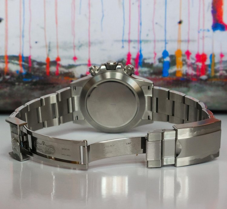 Rolex Daytona Panda 116500ln 2022 Unworn 40mm Stainless Steel Full Set White And Black