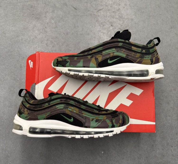 2017 Nike Air Max 97 Country Camo United Kingdom Uk