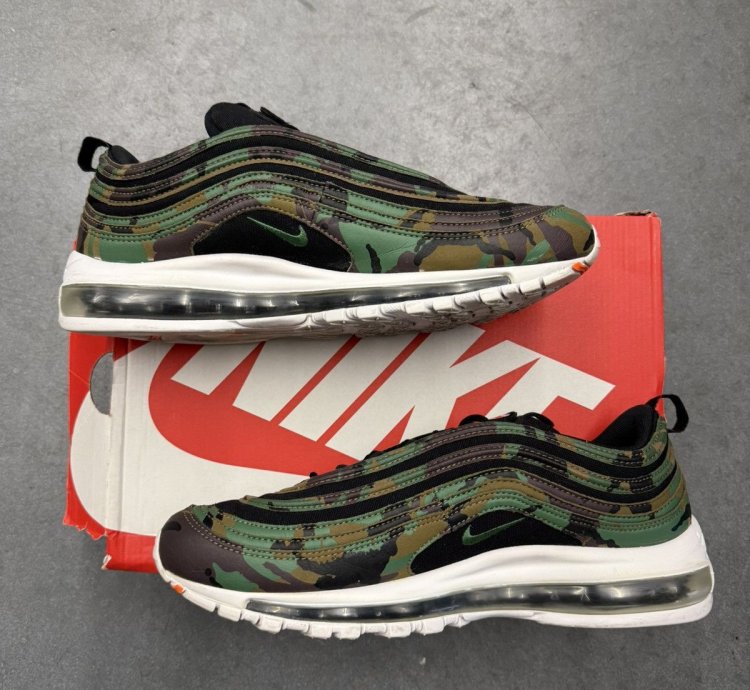 2017 Nike Air Max 97 Country Camo United Kingdom Uk