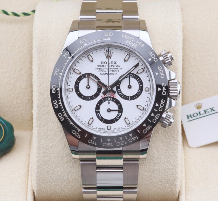 Rolex Daytona Panda 116500ln Year 2022 Complete Set Unworn