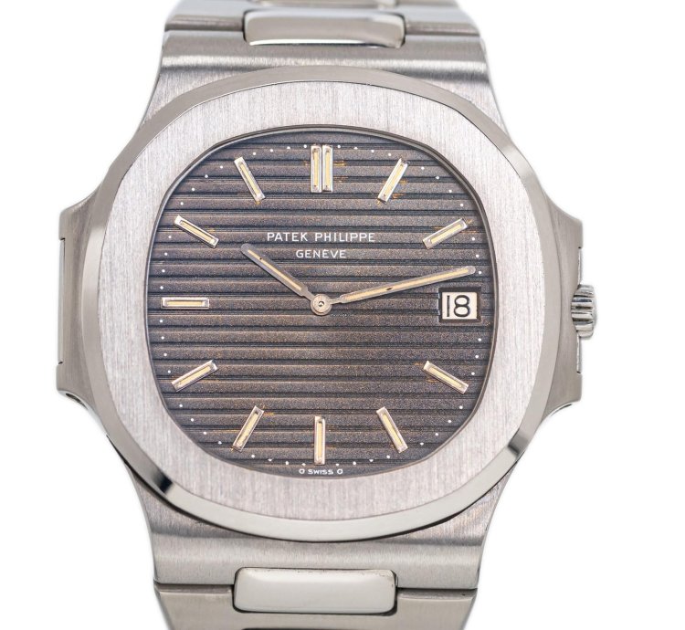 Patek Philippe Nautilus Vintage Nautilus Jumbo Mark-1 Ref 3700-1 Stainless Steel Sigma Tritium Dial Box Extract Bj-1977 Excellent
