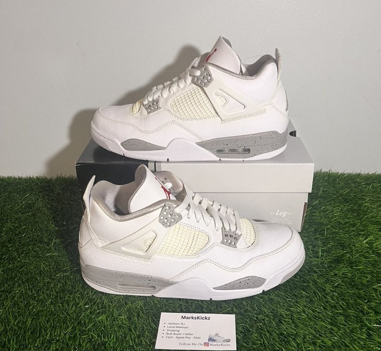 Jordan 4 Retro White Oreo Size 11