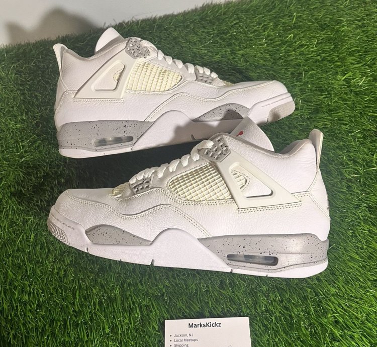Jordan 4 Retro White Oreo Size 11