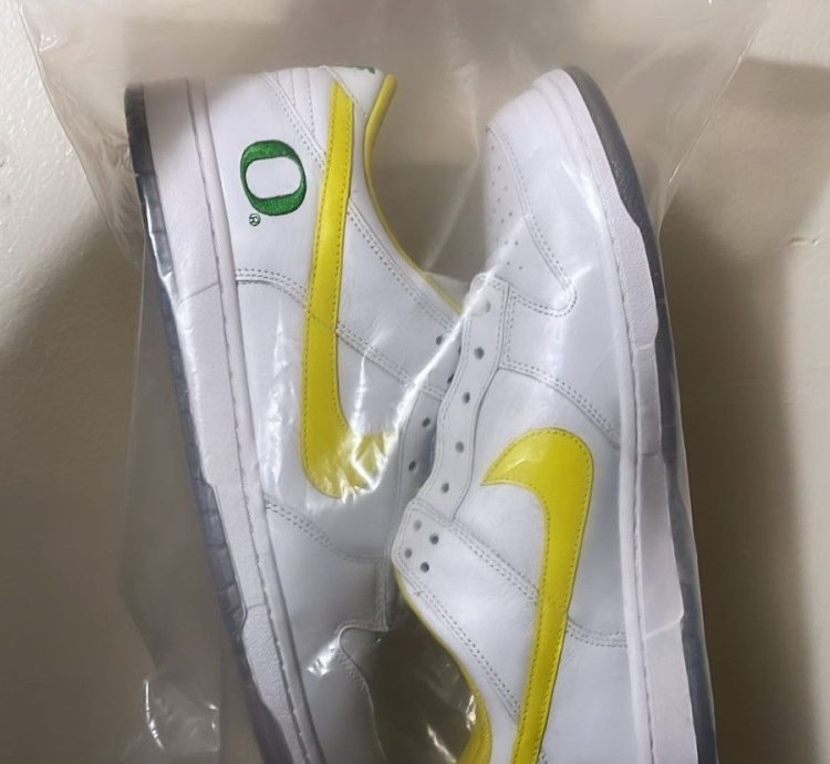 2017 Nike Dunk Low Id Oregon Ducks Sb What The Doom Stussy