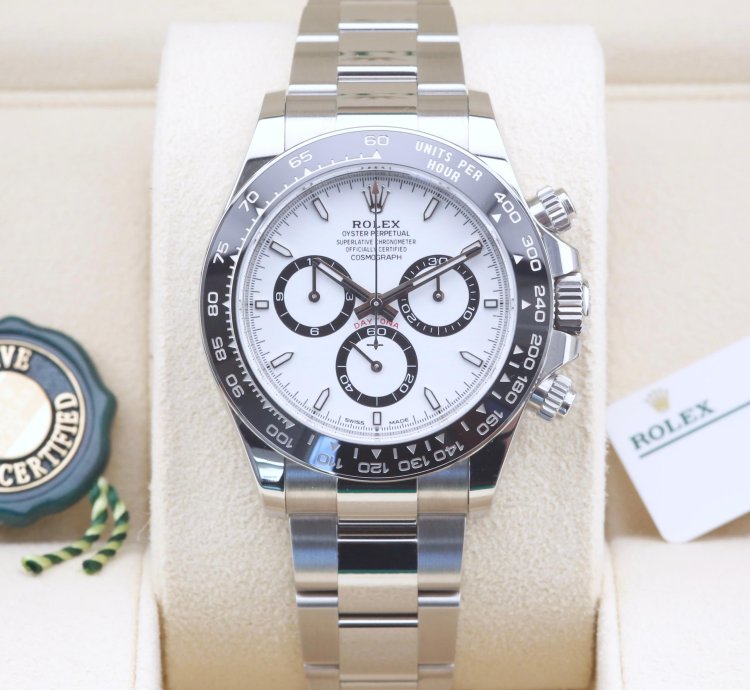 Rolex Daytona Panda 126500ln Unworn 2024 Complete Set