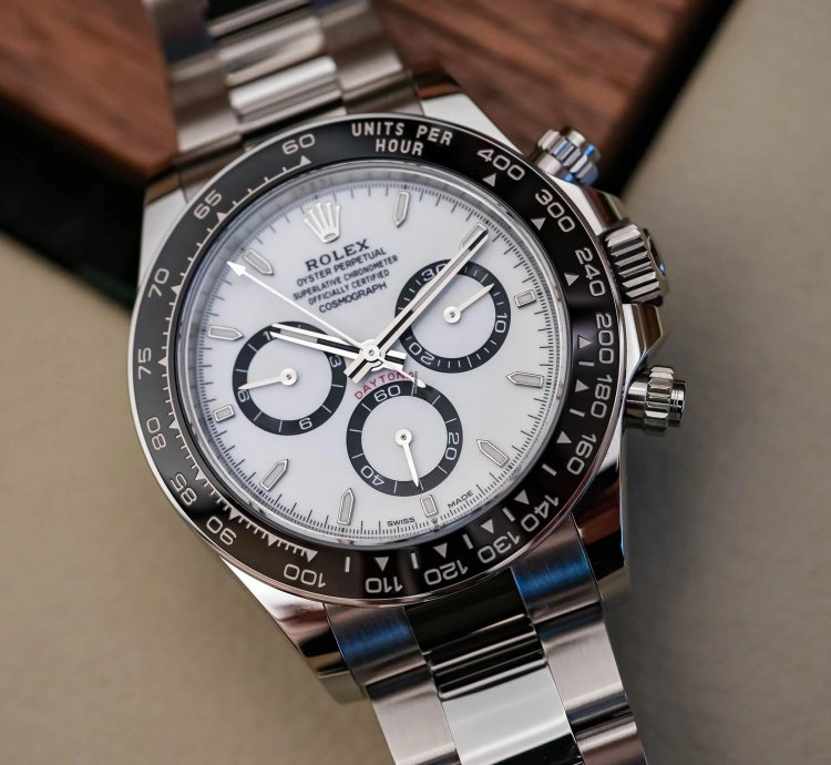 Rolex Daytona Panda 126500ln White Dial Unworn Full Set 2024