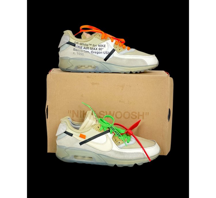 2017 Off-white Nike Air Max 90 White Og Rare Virgil Abloh