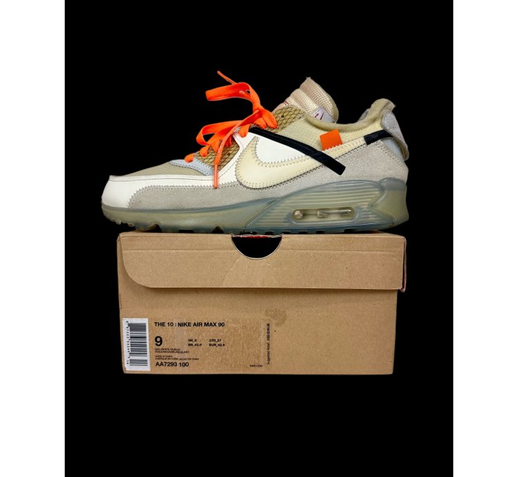2017 Off-white Nike Air Max 90 White Og Rare Virgil Abloh
