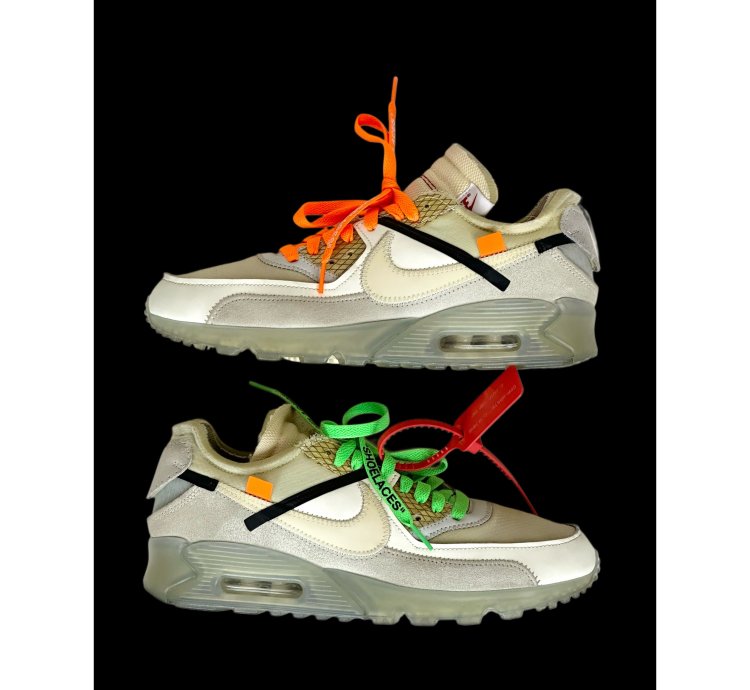 2017 Off-white Nike Air Max 90 White Og Rare Virgil Abloh