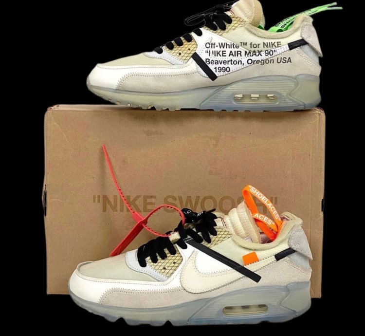 2017 Off-white Nike Air Max 90 White Og Rare Virgil Abloh