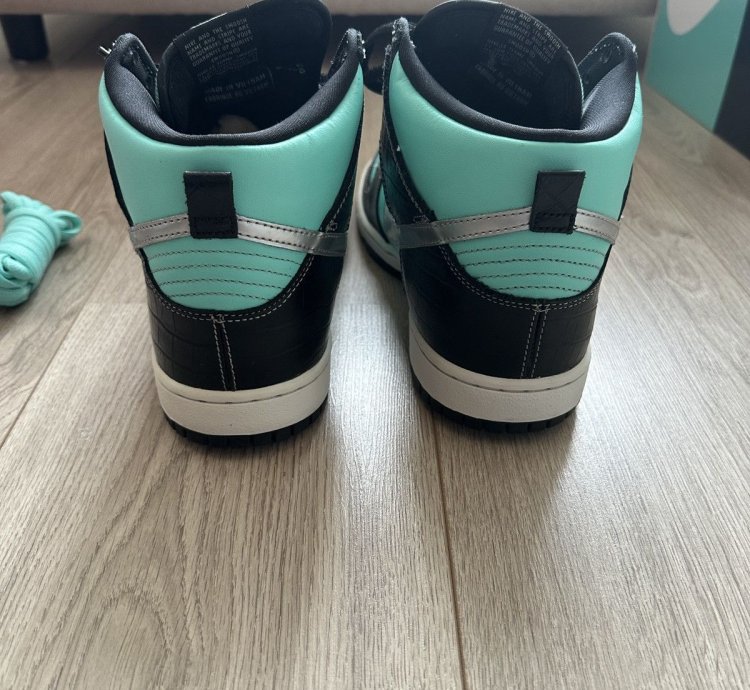 Nike Sb Dunk High Diamond Supply Co Tiffany