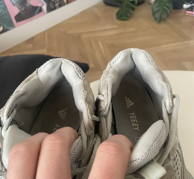2018 Adidas Yeezy 500 Salt Sneakers Yeezus Beige Kanye West