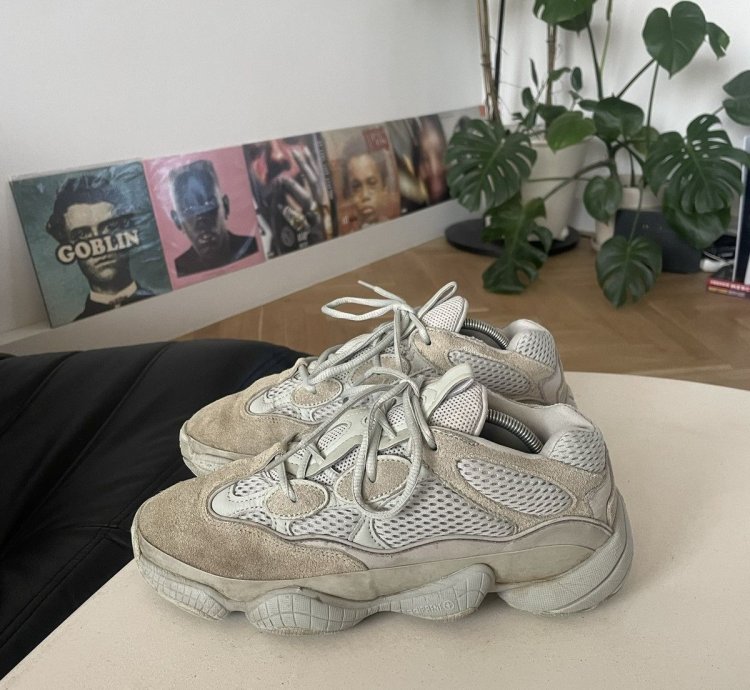 2018 Adidas Yeezy 500 Salt Sneakers Yeezus Beige Kanye West