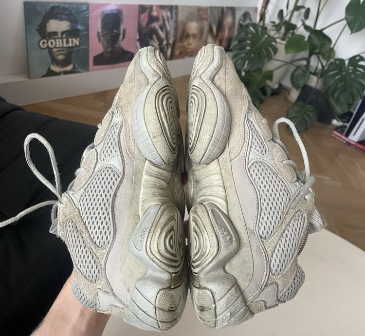 2018 Adidas Yeezy 500 Salt Sneakers Yeezus Beige Kanye West