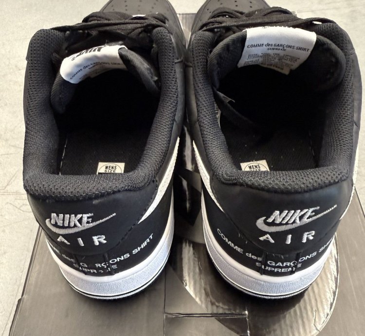 2018 Nike Air Force 1 Low Supreme Comme Des Gar Ons
