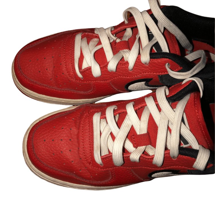 2018 Nike Air Force 1 Lv8 1 Gs Mystic Red Black Size 6