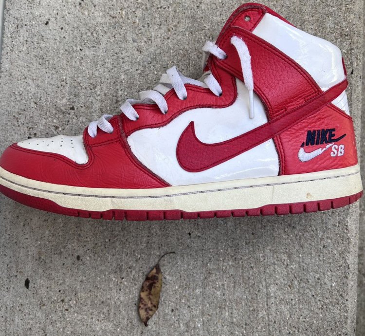 Nike Sb Dunk High Future Court Red