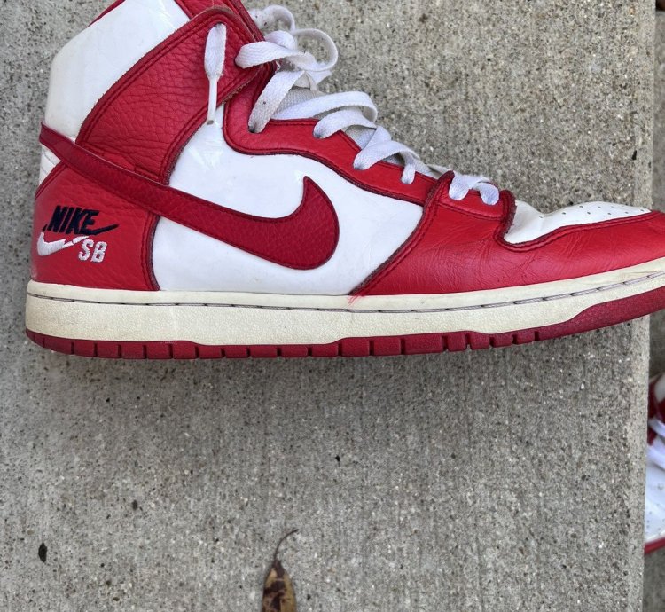 Nike Sb Dunk High Future Court Red