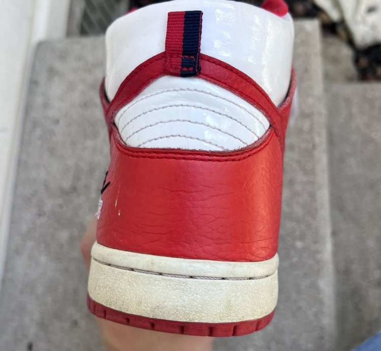 Nike Sb Dunk High Future Court Red