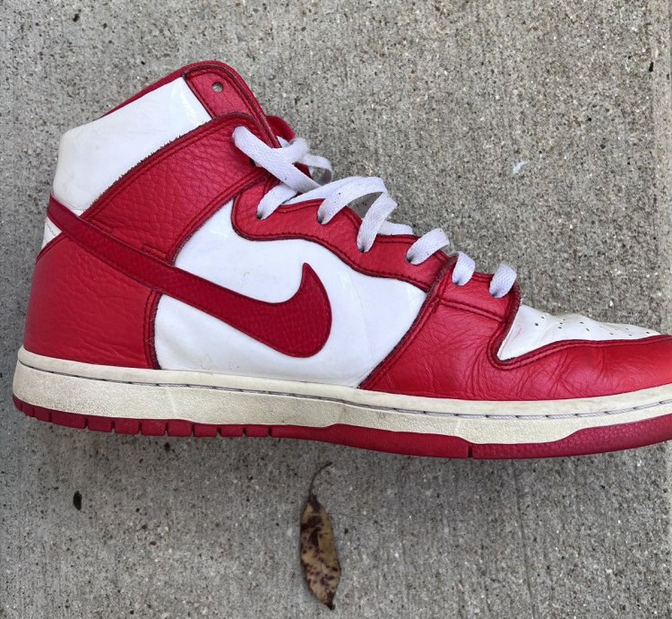Nike Sb Dunk High Future Court Red
